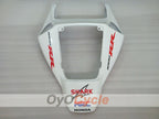Injection Fairing kit for 04-05 CBR1000RR - Red, White - Flame #OYO87900494