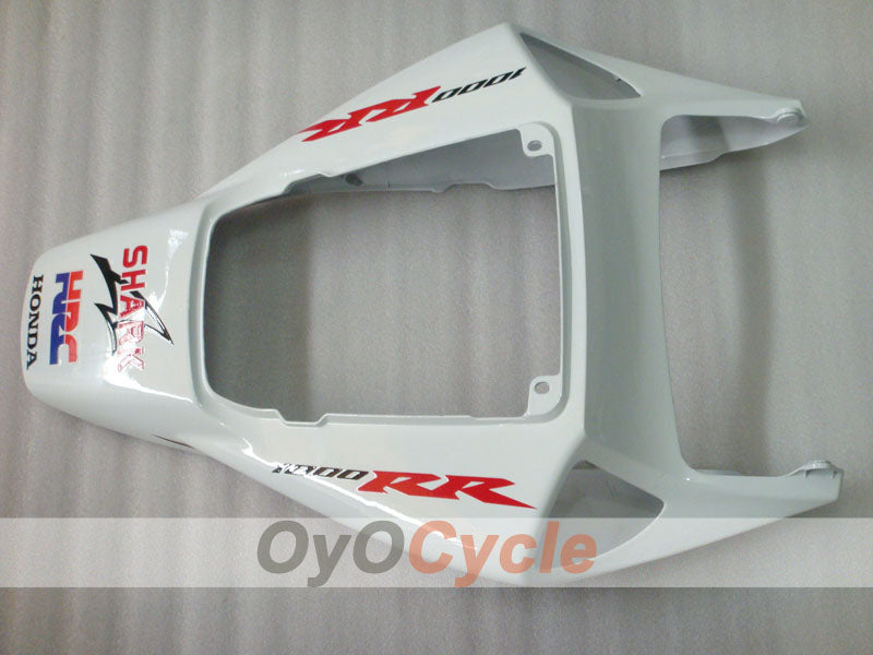 Injection Fairing kit for 04-05 CBR1000RR - Red, White - Flame #OYO87900494