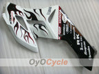 Injection Fairing kit for 04-05 CBR1000RR - Red, White - Flame #OYO87900494