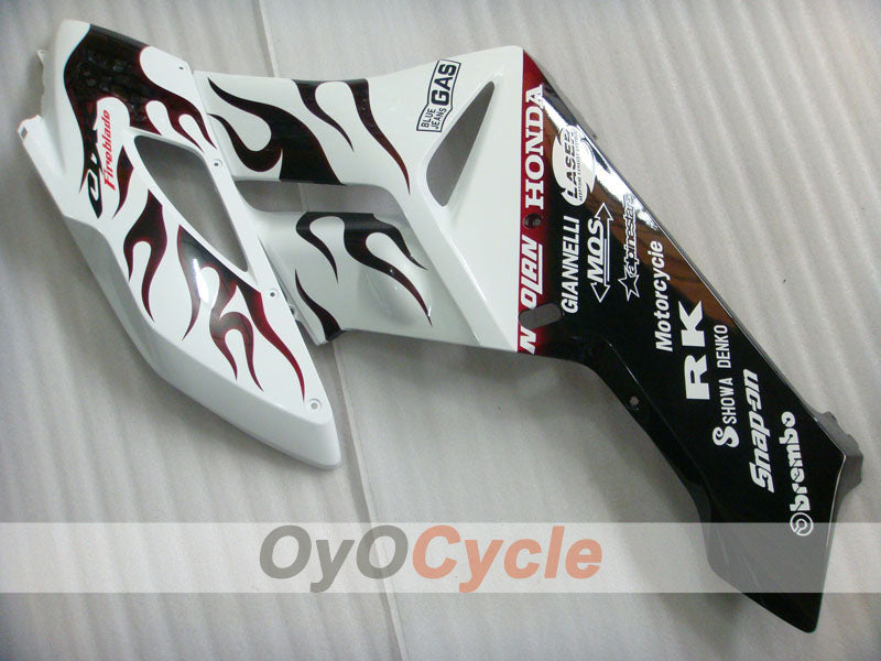 Injection Fairing kit for 04-05 CBR1000RR - Red, White - Flame #OYO87900494