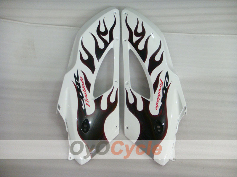 Injection Fairing kit for 04-05 CBR1000RR - Red, White - Flame #OYO87900494
