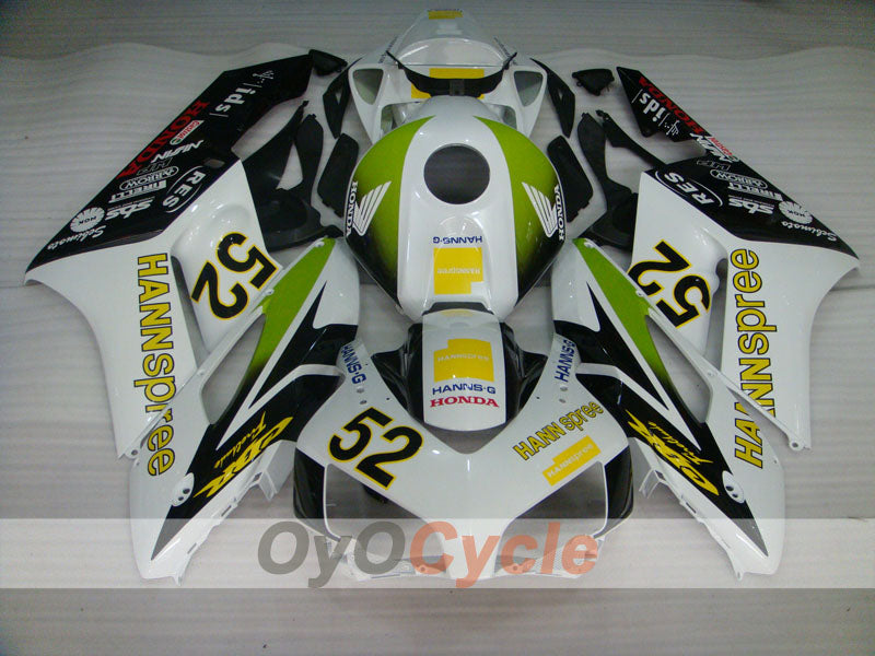 Injection Fairing kit for 04-05 CBR1000RR - Yellow, Green, White - HANN Spree #OYO87900496 Secondary image