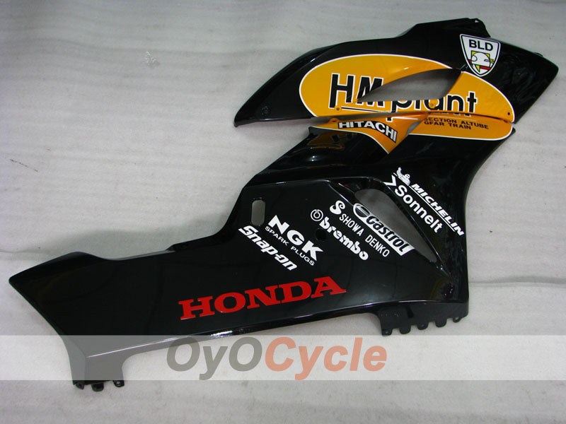 Injection Fairing kit for 04-05 CBR1000RR - Yellow, Black - HM Plant #OYO87900499