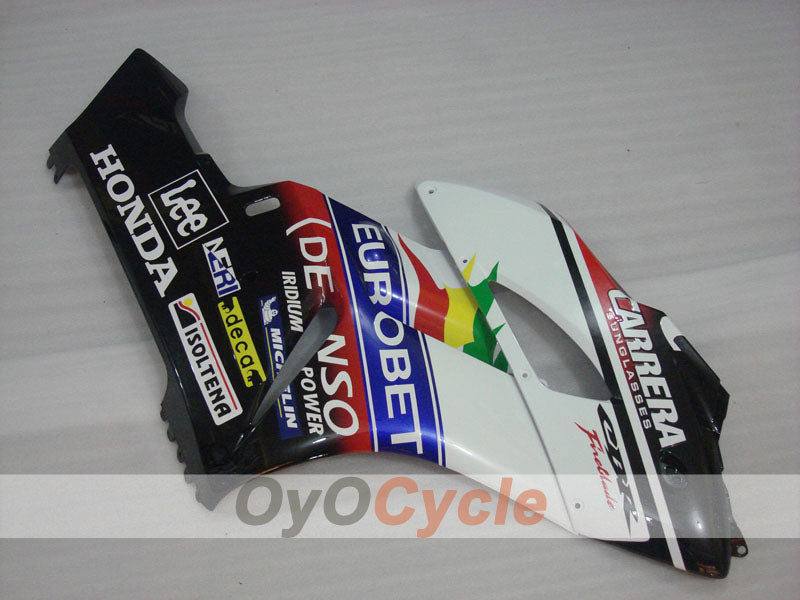 Injection Fairing kit for 04-05 CBR1000RR - White, Black - Lee #OYO87900501