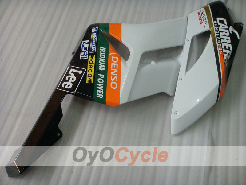 Injection Fairing kit for 04-05 CBR1000RR - White, Black - CARRERA, Lee #OYO87900505