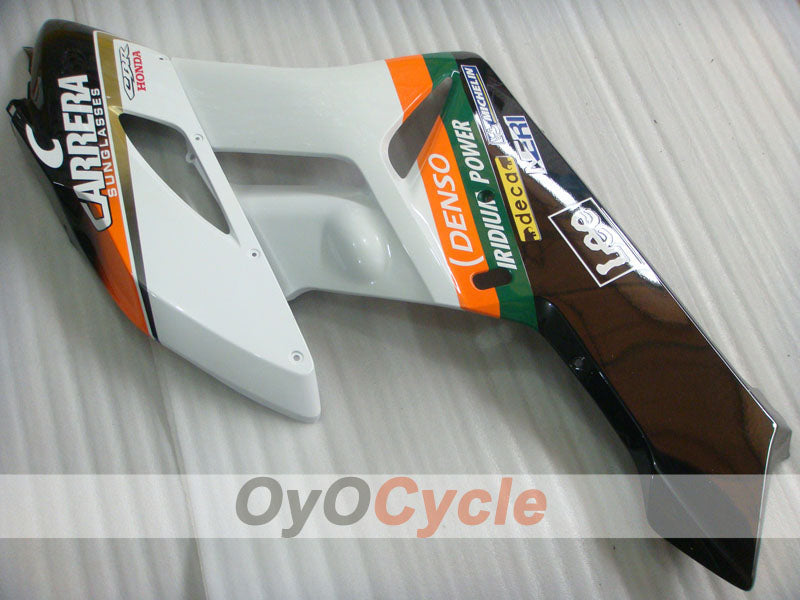 Injection Fairing kit for 04-05 CBR1000RR - White, Black - CARRERA, Lee #OYO87900505