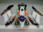 Injection Fairing kit for 04-05 CBR1000RR - White, Black - CARRERA, Lee #OYO87900505