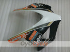 Injection Fairing kit for 04-05 CBR1000RR - White, Black - CARRERA, Lee #OYO87900505