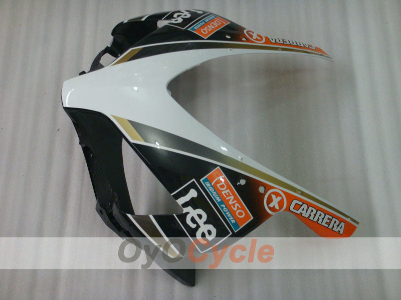 Injection Fairing kit for 04-05 CBR1000RR - White, Black - CARRERA, Lee #OYO87900505