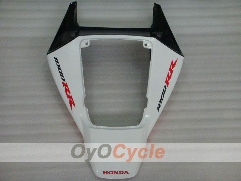 Injection Fairing kit for 04-05 CBR1000RR - White, Black - CARRERA, Lee #OYO87900505