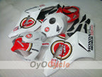 Injection Fairing kit for 04-05 CBR1000RR - Red, White - Lucky Strike #OYO87900507