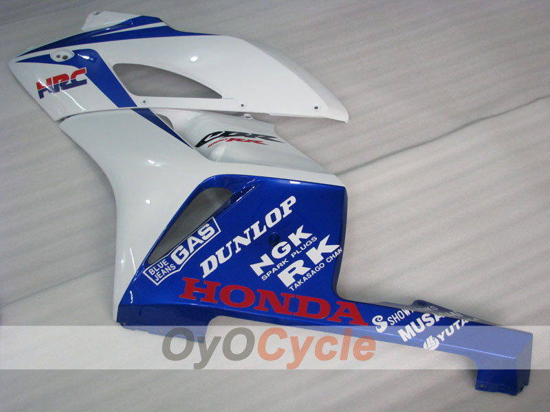Injection Fairing kit for 04-05 CBR1000RR - Blue, White - Factory Style, HRC #OYO87900521