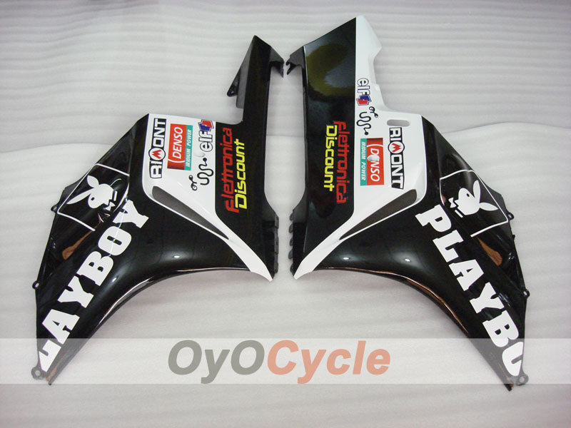 Injection Fairing kit for 04-05 CBR1000RR - White, Black - PlayBoy #OYO87900523