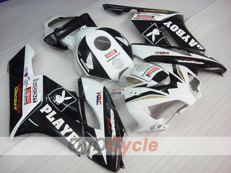 Injection Fairing kit for 04-05 CBR1000RR - White, Black - PlayBoy #OYO87900523