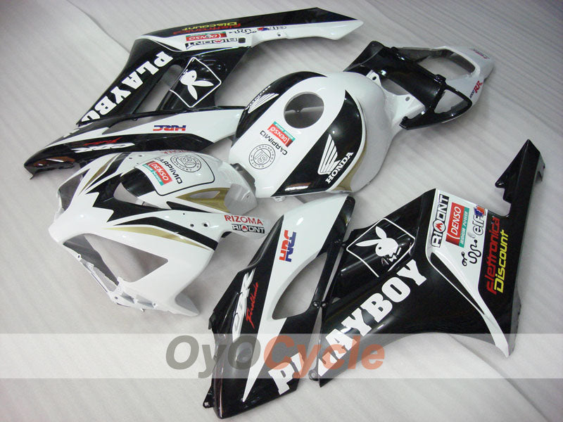 Injection Fairing kit for 04-05 CBR1000RR - White, Black - PlayBoy #OYO87900523