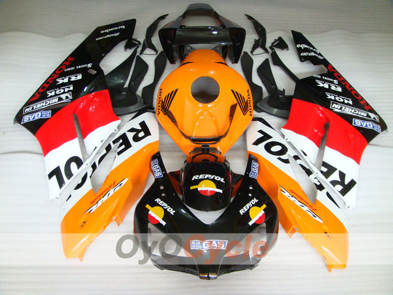 Injection Fairing kit for 04-05 CBR1000RR - Orange, Black - Repsol #OYO87900530