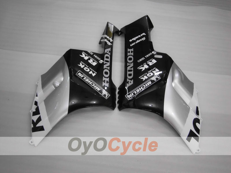 Injection Fairing kit for 04-05 CBR1000RR - Black, Silver - Repsol #OYO87900532