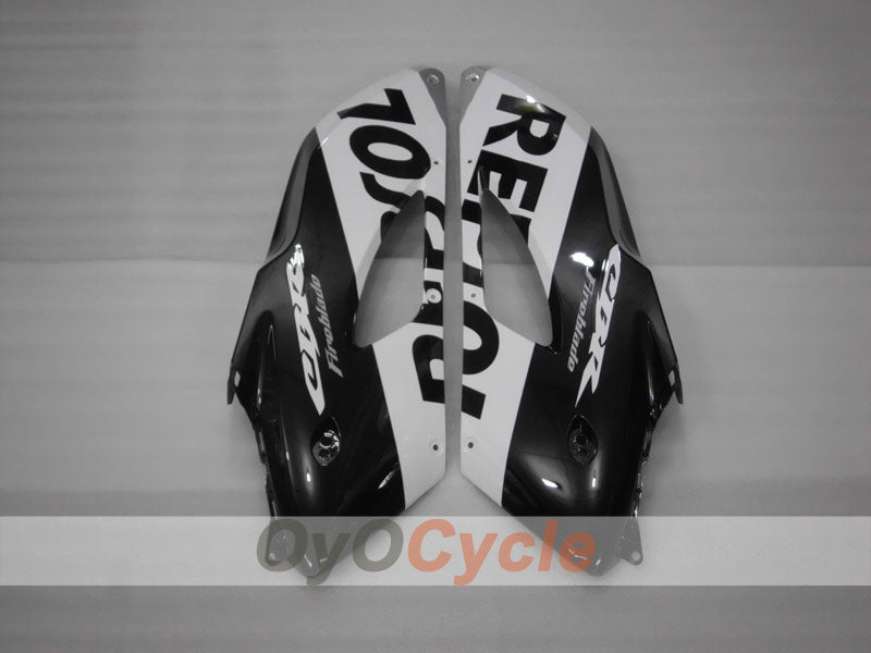 Injection Fairing kit for 04-05 CBR1000RR - Black, Silver - Repsol #OYO87900532