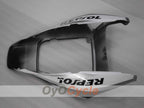 Injection Fairing kit for 04-05 CBR1000RR - Black, Silver - Repsol #OYO87900532