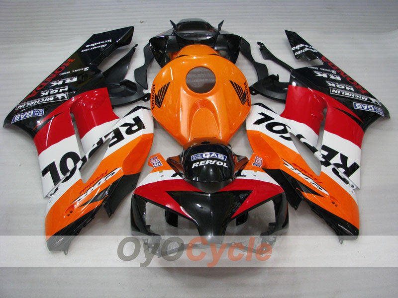Injection Fairing kit for 04-05 CBR1000RR - Orange, Black - Repsol #OYO87900533