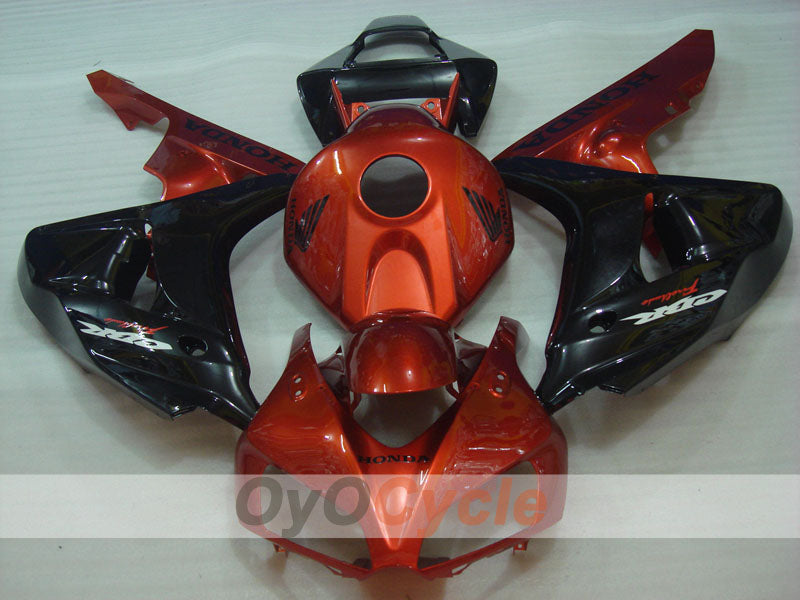 Injection Fairing kit for 06-07 CBR1000RR - Orange, Black - Fireblade #OYO87900565 Secondary image
