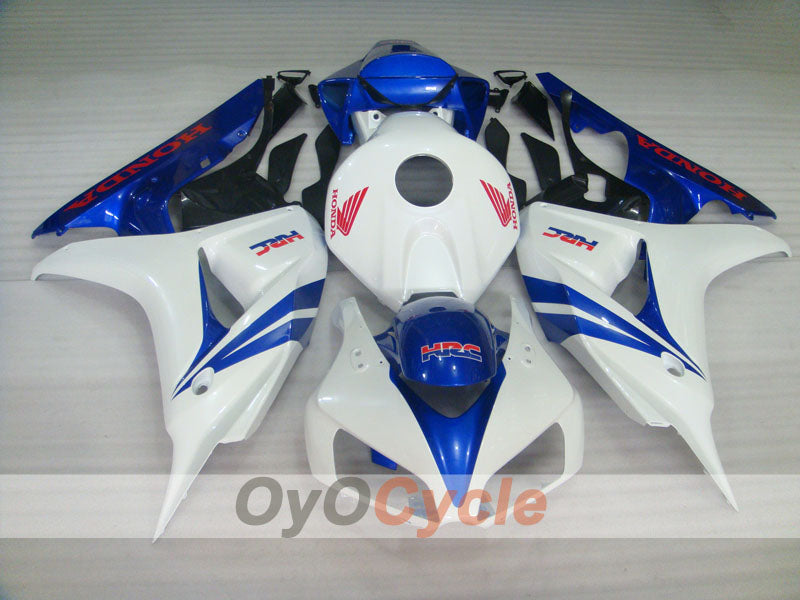 Injection Fairing kit for 06-07 CBR1000RR - Blue, White - HRC #OYO87900568