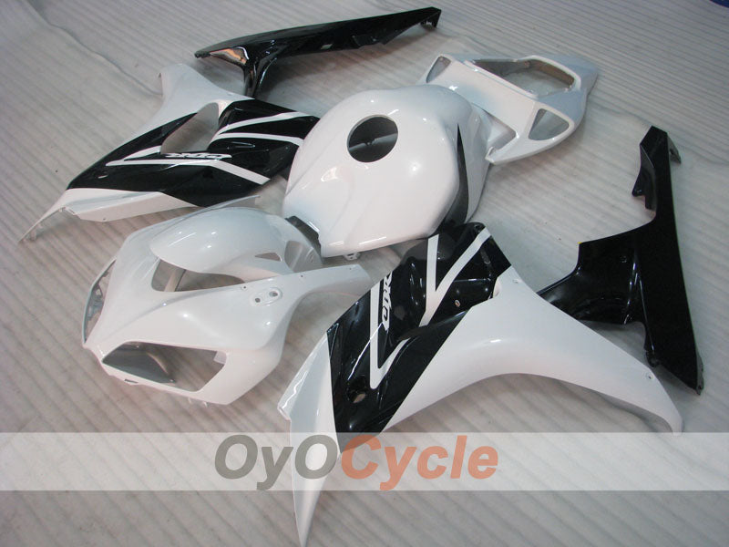 Injection Fairing kit for 06-07 CBR1000RR - White, Black - Fireblade #OYO87900572 Secondary image