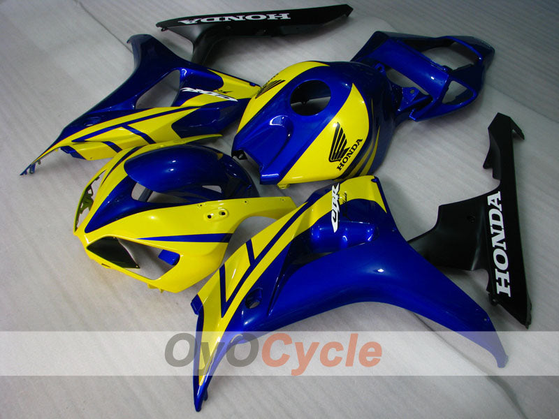 Injection Fairing kit for 06-07 CBR1000RR - Yellow, Blue - Fireblade #OYO87900574 Secondary image