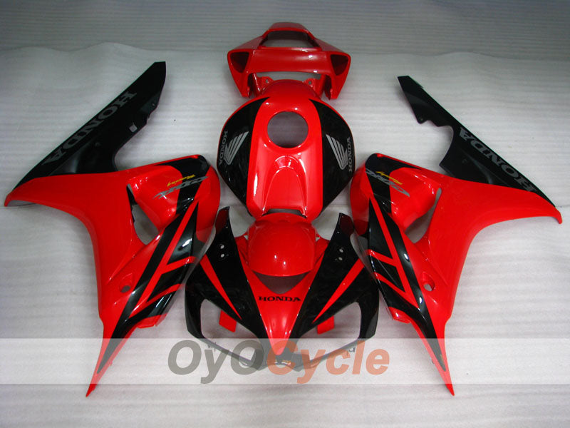 Injection Fairing kit for 06-07 CBR1000RR - Red, Black - Fireblade #OYO87900575