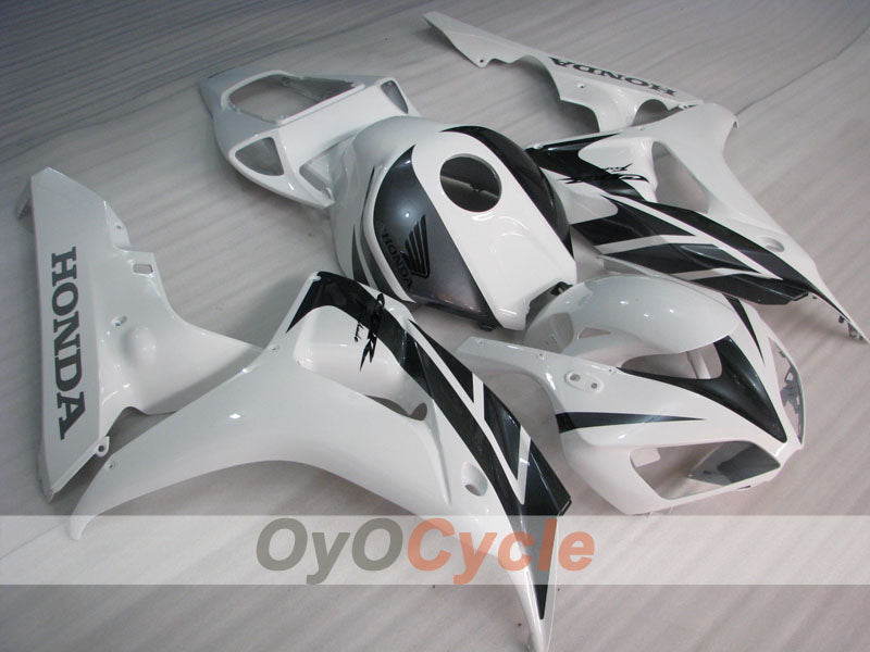 Injection Fairing kit for 06-07 CBR1000RR - White, Black - Fireblade #OYO87900576 Secondary image