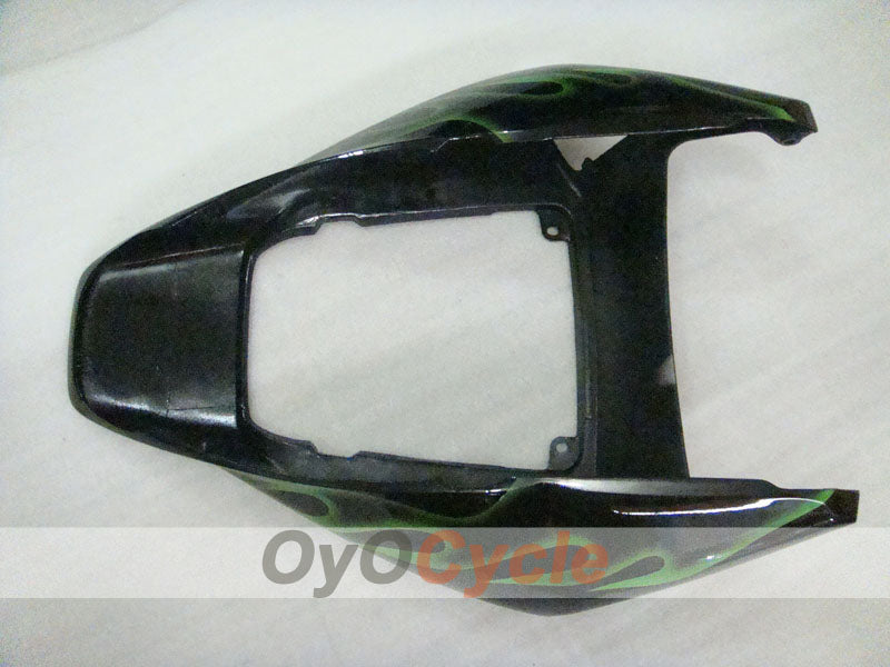 Injection Fairing kit for 06-07 CBR1000RR - Green, Black - Flame #OYO87900595