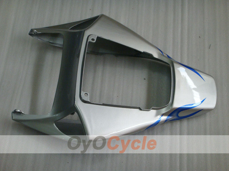 Injection Fairing kit for 06-07 CBR1000RR - Blue, Silver - Flame #OYO87900599