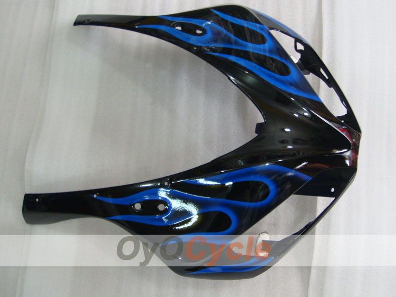 Injection Fairing kit for 06-07 CBR1000RR - Blue, Black - Flame #OYO87900602