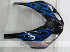 Injection Fairing kit for 06-07 CBR1000RR - Blue, Black - Flame #OYO87900602