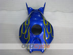 Injection Fairing kit for 06-07 CBR1000RR - Yellow, Blue - Flame #OYO87900603