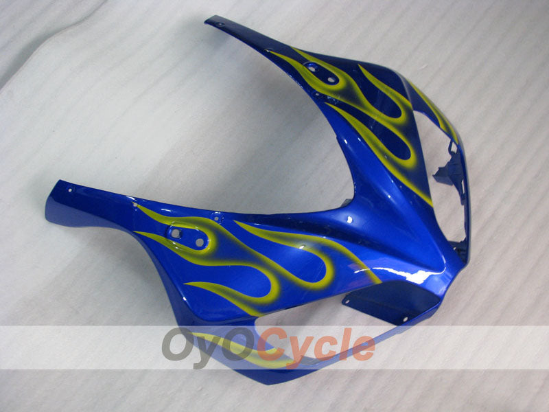 Injection Fairing kit for 06-07 CBR1000RR - Yellow, Blue - Flame #OYO87900603