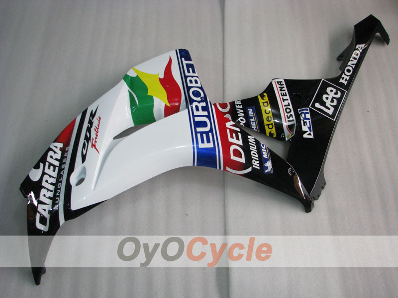 Injection Fairing kit for 06-07 CBR1000RR - White, Black - Lee #OYO87900617
