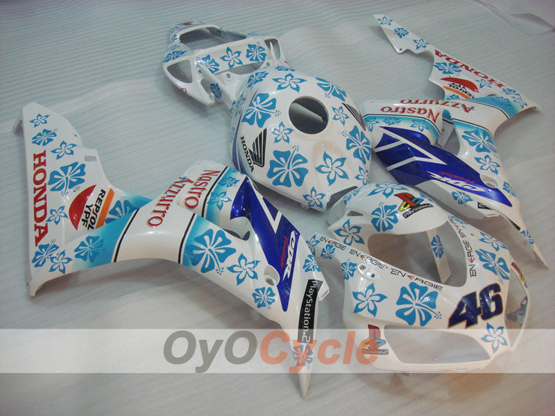 Injection Fairing kit for 06-07 CBR1000RR - Blue, White - Nastro Azzurro #OYO87900621