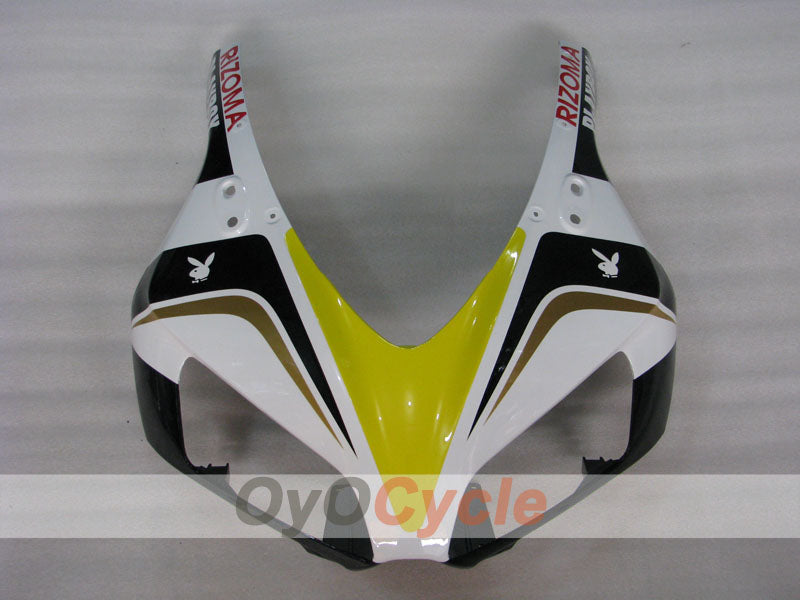 Injection Fairing kit for 06-07 CBR1000RR - White, Black - PlayBoy #OYO87900634