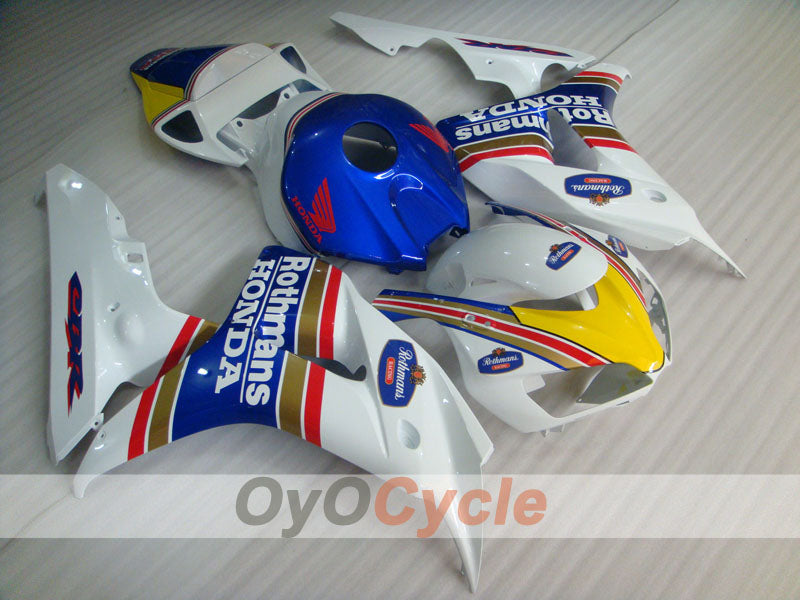 Injection Fairing kit for 06-07 CBR1000RR - Blue, White - Rothmans #OYO87900647