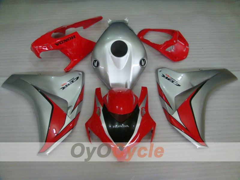 Injection Fairing kit for 08-11 CBR1000RR - Red, Silver - Fireblade #OYO87900670 Secondary image