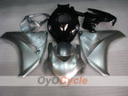 Injection Fairing kit for 08-11 CBR1000RR - Black, Silver - Fireblade #OYO87900680