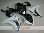 Injection Fairing kit for 08-11 CBR1000RR - White, Black - Fireblade #OYO87900683