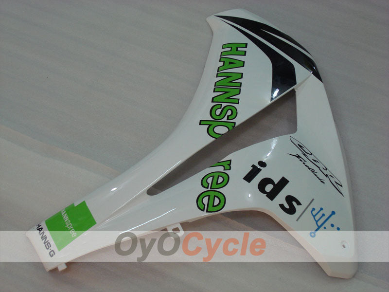 Injection Fairing kit for 08-11 CBR1000RR - Green, White - HANN Spree #OYO87900685