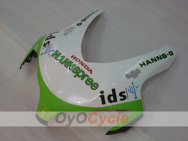 Injection Fairing kit for 08-11 CBR1000RR - Green, White - HANN Spree #OYO87900685