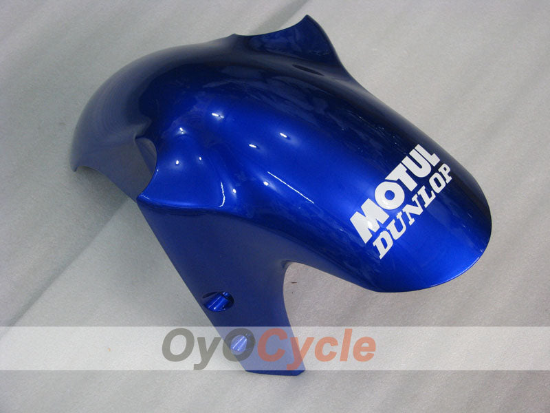 Injection Fairing kit for 98-99 YZF-R1 - Blue, White - DUNLOP, FIAT, MOTUL #OYO87900736