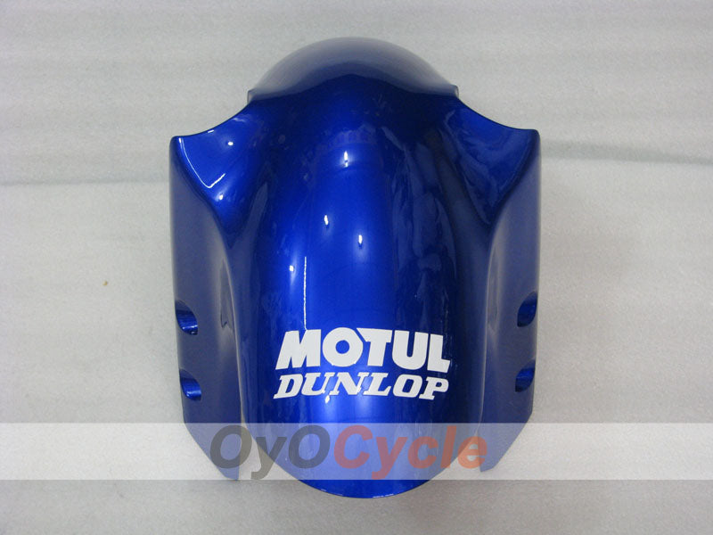 Injection Fairing kit for 98-99 YZF-R1 - Blue, White - DUNLOP, FIAT, MOTUL #OYO87900736