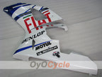 Injection Fairing kit for 98-99 YZF-R1 - Blue, White - DUNLOP, FIAT, MOTUL #OYO87900736