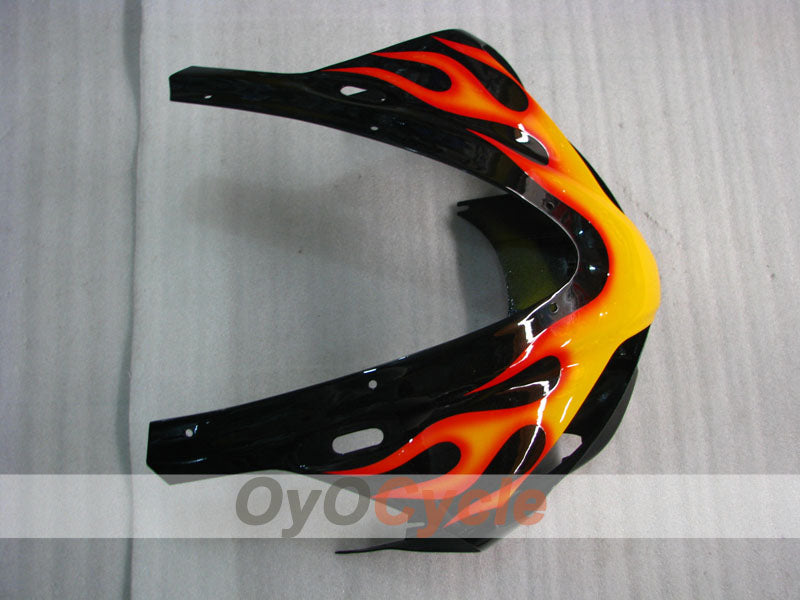 Injection Fairing kit for 98-99 YZF-R1 - Yellow, Black - Flame #OYO87900740