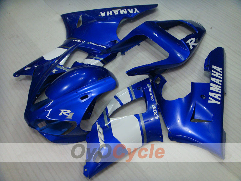 Injection Fairing kit for 98-99 YZF-R1 - Blue, White - Factory Style #OYO87900745